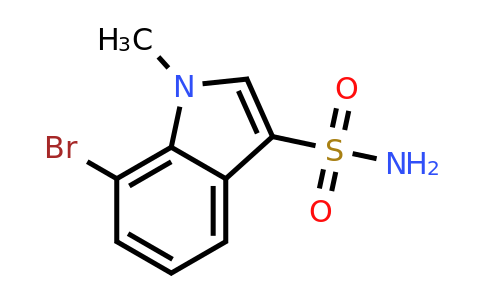 CAS 1158209-83-6 | 7-bromo-1-methyl-indole-3-sulfonamide