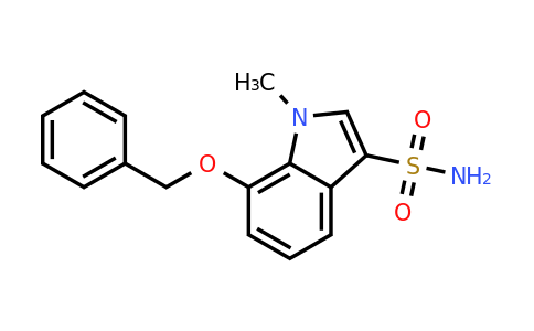 CAS 1158210-31-1 | 7-benzyloxy-1-methyl-indole-3-sulfonamide