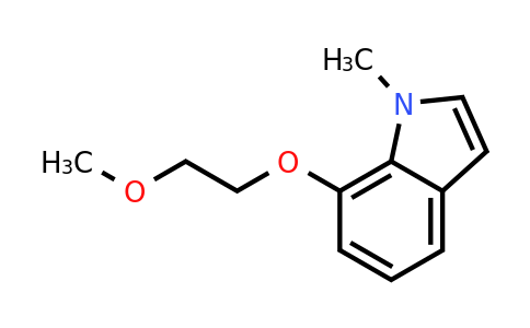 CAS 1158210-35-5 | 7-(2-methoxyethoxy)-1-methyl-indole