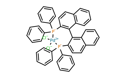CAS 115826-95-4 | [(R)-2,2'-Bis(diphenylphosphino)-1,1'-binaphthyl]palladium(II) chloride