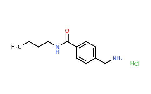 CAS 1158263-81-0 | 4-(Aminomethyl)-N-butylbenzamide hydrochloride