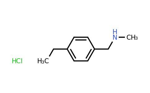 CAS 1158321-03-9 | [(4-ethylphenyl)methyl](methyl)amine hydrochloride