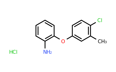 CAS 1158337-08-6 | 2-(4-Chloro-3-methylphenoxy)aniline hydrochloride