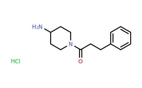 CAS 1158369-93-7 | 1-(4-Aminopiperidin-1-yl)-3-phenylpropan-1-one hydrochloride