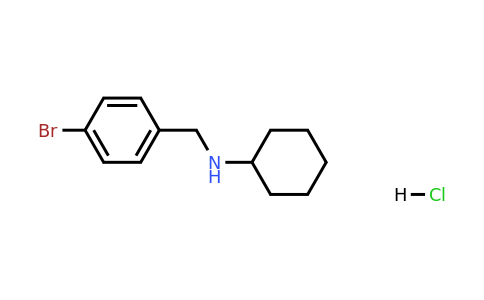 CAS 1158371-88-0 | N-(4-Bromobenzyl)cyclohexanamine hydrochloride