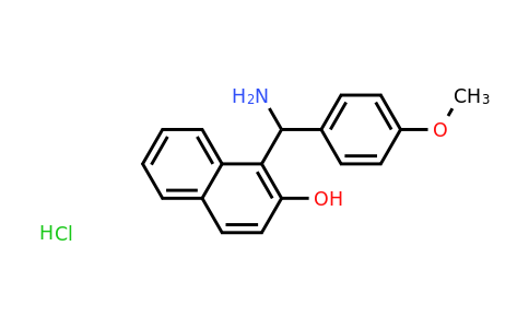 CAS 1158402-27-7 | 1-[Amino-(4-methoxy-phenyl)-methyl]-naphthalen-2-OL hydrochloride