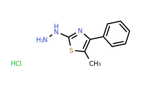 CAS 1158451-26-3 | 2-hydrazinyl-5-methyl-4-phenyl-1,3-thiazole hydrochloride