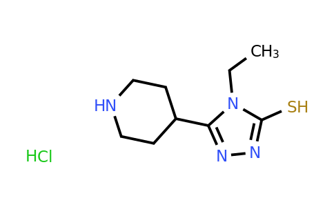 CAS 1158560-78-1 | 4-Ethyl-5-(piperidin-4-yl)-4H-1,2,4-triazole-3-thiol hydrochloride