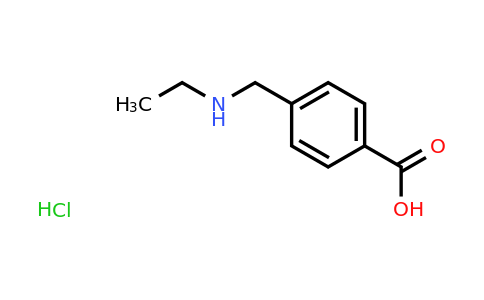 CAS 1158573-13-7 | 4-((Ethylamino)methyl)benzoic acid hydrochloride