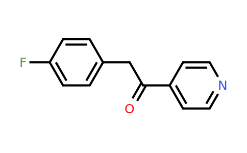 CAS 115858-98-5 | 2-(4-Fluoro-phenyl)-1-pyridin-4-YL-ethanone