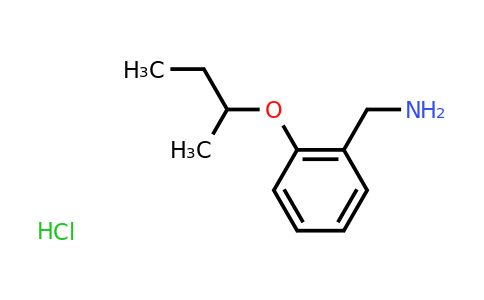 CAS 1158582-19-4 | (2-(sec-Butoxy)phenyl)methanamine hydrochloride