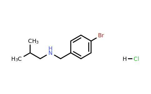 CAS 1158624-48-6 | N-(4-bromobenzyl)-2-methylpropan-1-amine hydrochloride