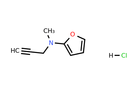 CAS 1158633-14-7 | N-Methyl-N-(prop-2-yn-1-yl)furan-2-amine hydrochloride