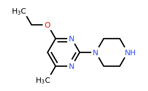 CAS 1158646-42-4 | 4-Ethoxy-6-methyl-2-(piperazin-1-yl)pyrimidine