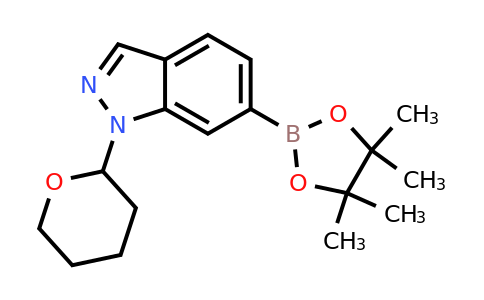 CAS 1158680-98-8 | 1-(Tetrahydro-pyran-2-yl)-6-(4,4,5,5-tetramethyl-[1,3,2]dioxaborolan-2-yl)-1H-indazole