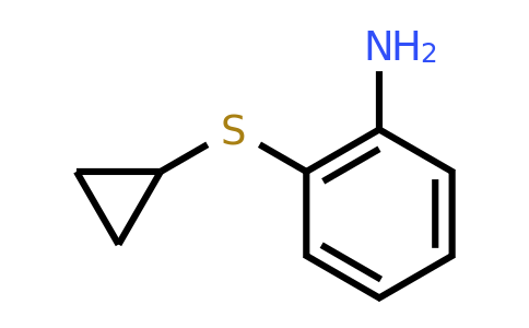 CAS 1158702-34-1 | 2-(cyclopropylsulfanyl)aniline