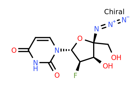 1-((2R,3R,4R,5R)-5-azido-3-fluoro-4-hydroxy-5-(hydroxymethyl)tetrahydrofuran-2-yl)pyrimidine-2,4(1H,3H)-dione
