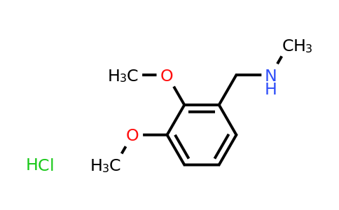 CAS 1158741-90-2 | 1-(2,3-Dimethoxyphenyl)-N-methylmethanamine hydrochloride