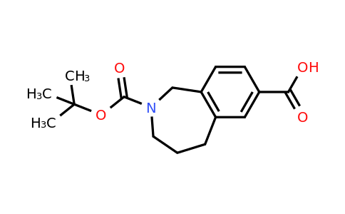 CAS 1158744-01-4 | 6-Boc-6-azabenzocycloheptane-2-carboxylic acid