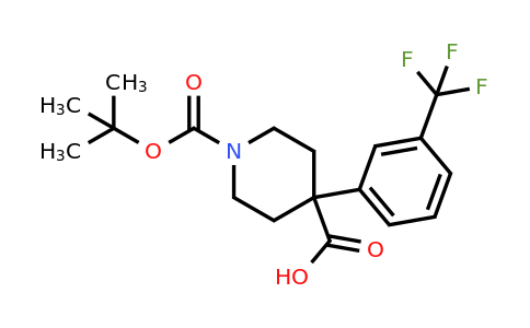 CAS 1158750-61-8 | 1-Boc-4-(3-CF3-phenyl)-4-carboxypiperidine