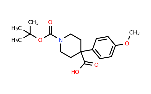 CAS 1158750-72-1 | 1-Boc-4-(4-methoxyphenyl)-4-carboxypiperidine