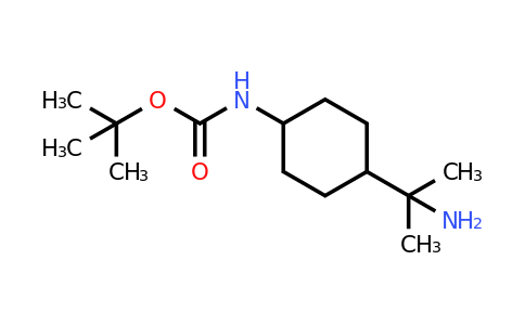 CAS 1158753-49-1 | tert-butyl N-[4-(1-amino-1-methyl-ethyl)cyclohexyl]carbamate
