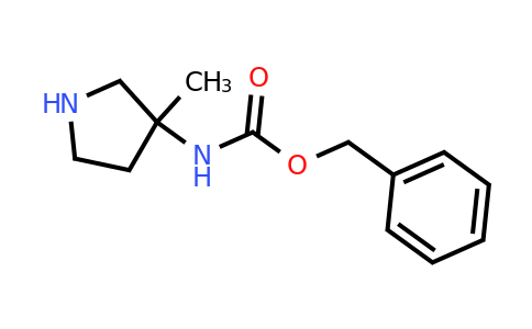CAS 1158758-62-3 | benzyl N-(3-methylpyrrolidin-3-yl)carbamate