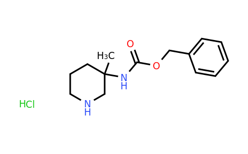 CAS 1158759-12-6 | benzyl (3-methylpiperidin-3-yl)carbamate hydrochloride