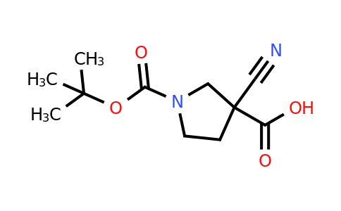 CAS 1158759-28-4 | 1-[(tert-butoxy)carbonyl]-3-cyanopyrrolidine-3-carboxylic acid