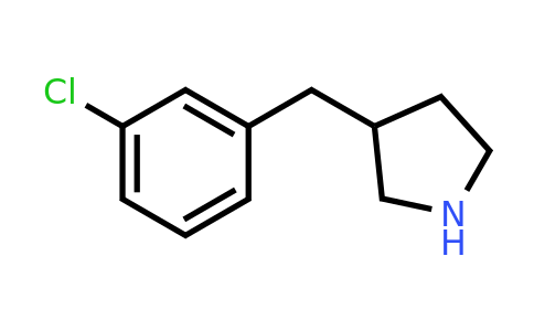 CAS 1158764-50-1 | 3-[(3-chlorophenyl)methyl]pyrrolidine