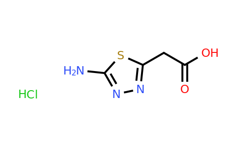 CAS 1158781-57-7 | 2-(5-Amino-1,3,4-thiadiazol-2-yl)acetic acid hydrochloride