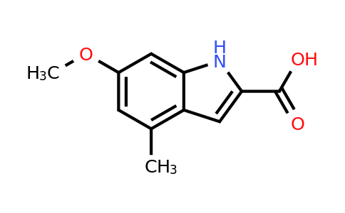 CAS 1158787-40-6 | 6-methoxy-4-methyl-1H-indole-2-carboxylic acid