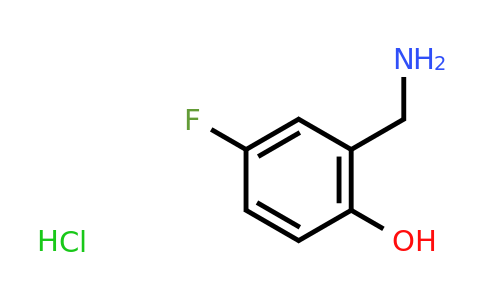 CAS 1158791-48-0 | 2-(Aminomethyl)-4-fluorophenol hydrochloride