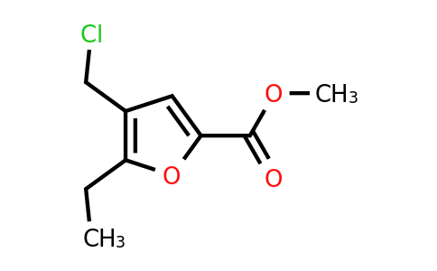 CAS 115893-50-0 | methyl 4-(chloromethyl)-5-ethylfuran-2-carboxylate
