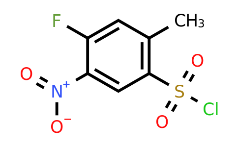 CAS 1158953-95-7 | 4-fluoro-2-methyl-5-nitrobenzene-1-sulfonyl chloride