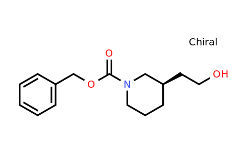 CAS 115909-93-8 | (R)-3-(2-Hydroxy-ethyl)-piperidine-1-carboxylic acid benzyl ester