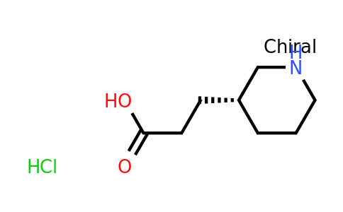 CAS 115909-97-2 | 3-[(3R)-3-piperidyl]propanoic acid;hydrochloride