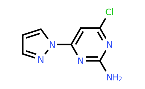CAS 115930-71-7 | 4-chloro-6-(1H-pyrazol-1-yl)pyrimidin-2-amine