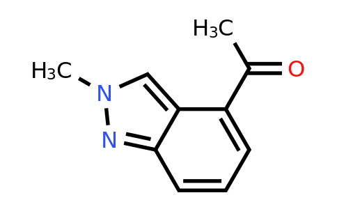 CAS 1159511-27-9 | 1-(2-methyl-2H-indazol-4-yl)ethan-1-one