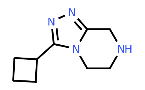 CAS 1159530-85-4 | 3-Cyclobutyl-5,6,7,8-tetrahydro-[1,2,4]triazolo[4,3-A]pyrazine