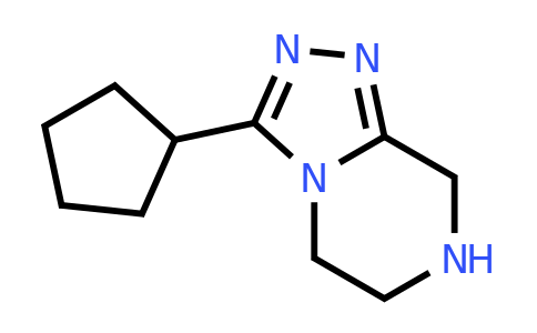 CAS 1159530-90-1 | 3-cyclopentyl-5H,6H,7H,8H-[1,2,4]triazolo[4,3-a]pyrazine