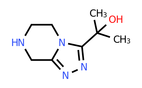 CAS 1159554-01-4 | 2-{5H,6H,7H,8H-[1,2,4]triazolo[4,3-a]pyrazin-3-yl}propan-2-ol
