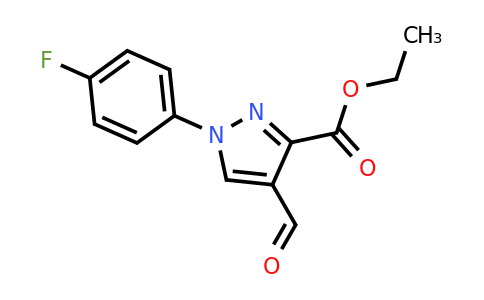CAS 1159691-42-5 | ethyl 1-(4-fluorophenyl)-4-formyl-1H-pyrazole-3-carboxylate