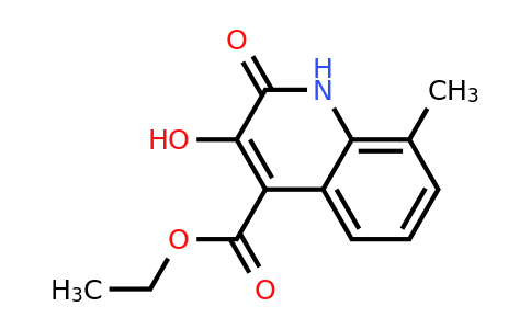 CAS 1159706-47-4 | Ethyl 3-hydroxy-8-methyl-2-oxo-1,2-dihydroquinoline-4-carboxylate