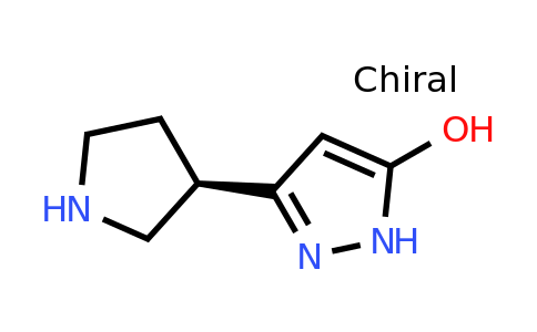 CAS 1159732-94-1 | (R)-3-(Pyrrolidin-3-yl)-1H-pyrazol-5-ol