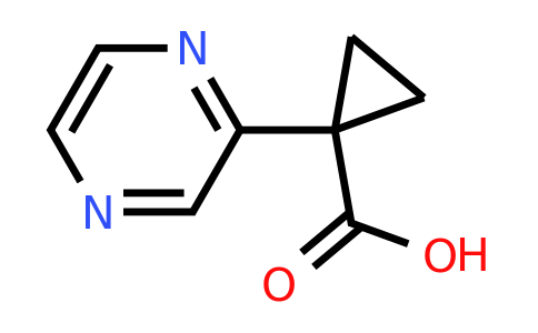 1-(Pyrazin-2-YL)cyclopropanecarboxylic acid