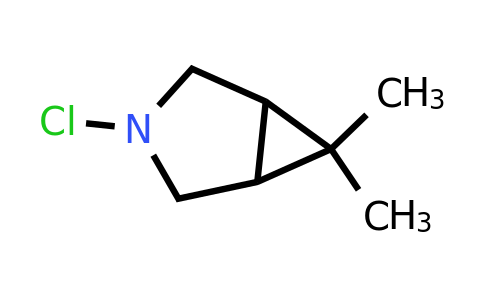 CAS 1159791-82-8 | 3-chloro-6,6-dimethyl-3-azabicyclo[3.1.0]hexane