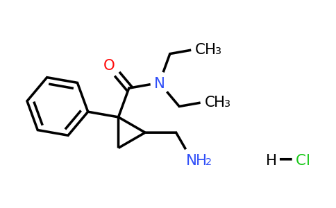 CAS 1159813-27-0 | 2-(Aminomethyl)-N,N-diethyl-1-phenylcyclopropanecarboxamide hydrochloride