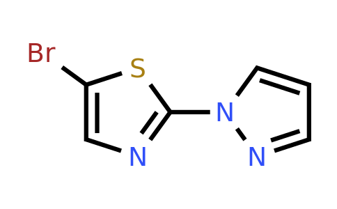 CAS 1159816-63-3 | 5-Bromo-2-(1H-pyrazol-1-YL)thiazole