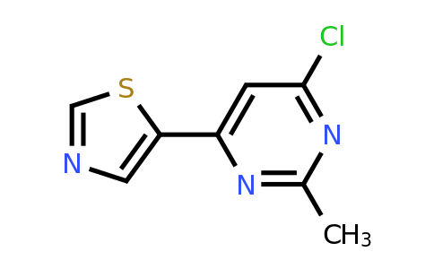 CAS 1159818-34-4 | 4-chloro-2-methyl-6-(1,3-thiazol-5-yl)pyrimidine